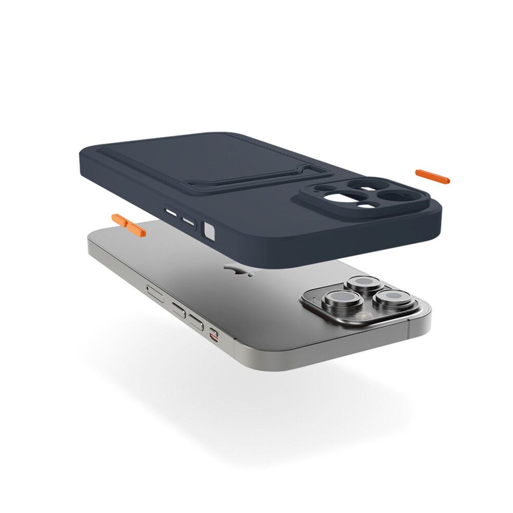 ShieldCase® ShieldCase Back Cover mit Kartenfach iPhone 16 Pro (Dunkelblau) ShieldCase® ShieldCase Back Cover mit Kartenfach iPhone 16 Pro (Dunkelblau)