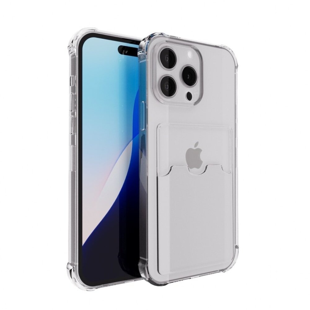 ShieldCase® ShieldCase TPU Hülle mit Kartenfach iPhone 16 Pro Max (Transparent) ShieldCase® ShieldCase TPU Hülle mit Kartenfach iPhone 16 Pro Max (Transparent)