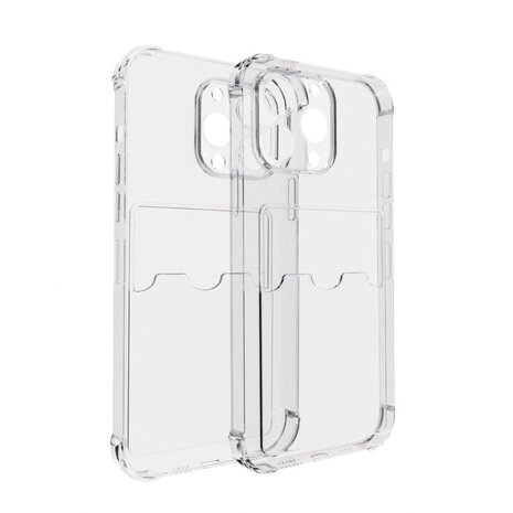 ShieldCase® ShieldCase TPU Hülle mit Kartenfach iPhone 16 Pro Max (Transparent) ShieldCase® ShieldCase TPU Hülle mit Kartenfach iPhone 16 Pro Max (Transparent)