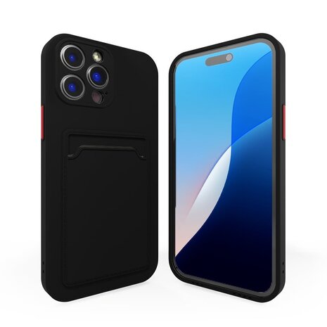 ShieldCase® ShieldCase Back Cover mit Kartenfach iPhone 16 Pro Max (Schwarz) ShieldCase® ShieldCase Back Cover mit Kartenfach iPhone 16 Pro Max (Schwarz)