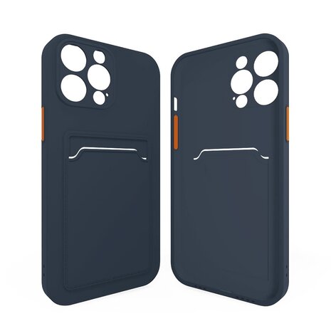 ShieldCase® ShieldCase Back Cover mit Kartenfach iPhone 16 Pro Max (Dunkelblau) ShieldCase® ShieldCase Back Cover mit Kartenfach iPhone 16 Pro Max (Dunkelblau)