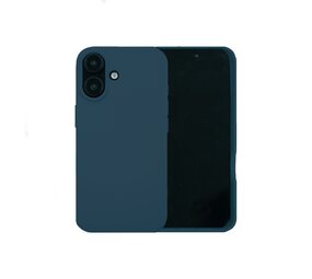 Ceezs Hülle Silikon iPhone 16 (Dunkelblau) Ceezs Hülle Silikon iPhone 16 (Dunkelblau)