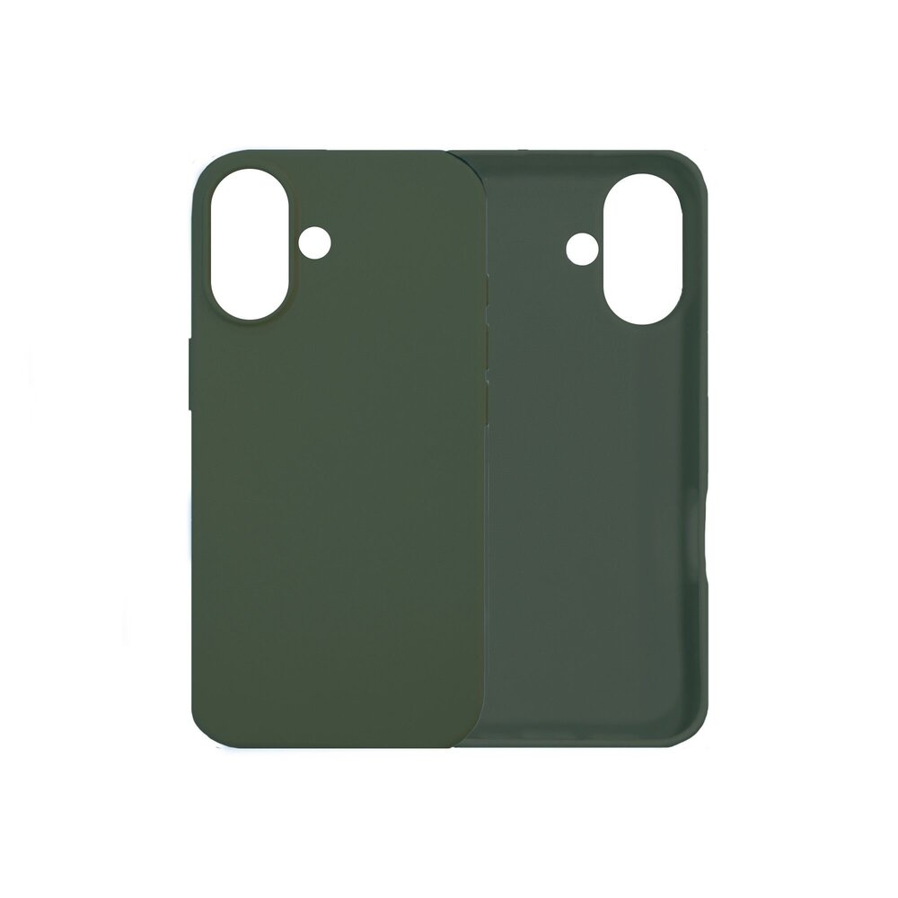 Ceezs Ceezs Hülle Silikon iPhone 16 (Dunkelgrün) Ceezs Ceezs Hülle Silikon iPhone 16 (Dunkelgrün)