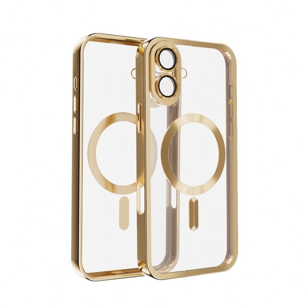 Coverzs Coverzs MagSafe Hülle mit Kameraschutz iPhone 16 (Gold) Coverzs Coverzs MagSafe Hülle mit Kameraschutz iPhone 16 (Gold)
