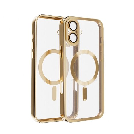 Coverzs Coverzs MagSafe Hülle mit Kameraschutz iPhone 16 (Gold) Coverzs Coverzs MagSafe Hülle mit Kameraschutz iPhone 16 (Gold)