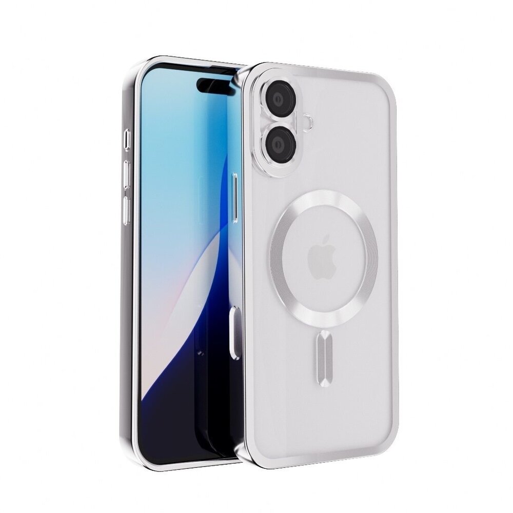 Coverzs Coverzs MagSafe Hülle mit Kameraschutz iPhone 16 Plus (Silber) Coverzs Coverzs MagSafe Hülle mit Kameraschutz iPhone 16 Plus (Silber)