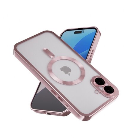 Coverzs Coverzs MagSafe Hülle mit Kameraschutz iPhone 16 Plus (Roségold) Coverzs Coverzs MagSafe Hülle mit Kameraschutz iPhone 16 Plus (Roségold)