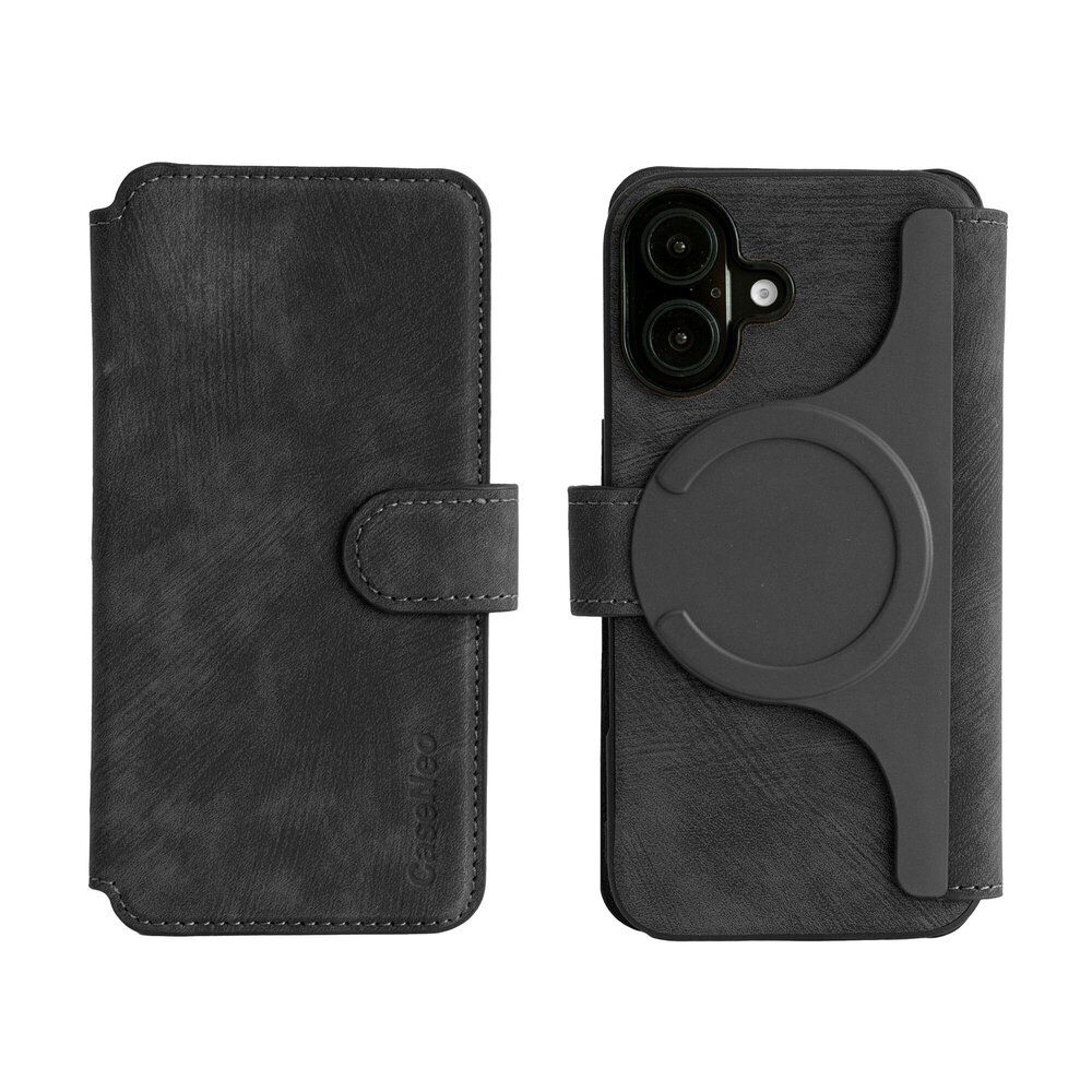 Coverzs Coverzs 2-in-1 MagSafe Book Case iPhone 16 Plus (Schwarz) Coverzs Coverzs 2-in-1 MagSafe Book Case iPhone 16 Plus (Schwarz)