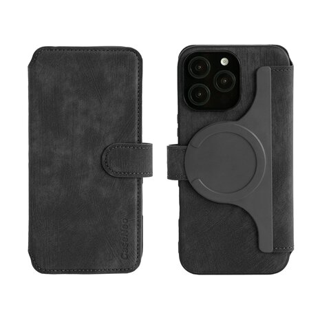 Coverzs Coverzs 2-in-1 MagSafe Book Case iPhone 16 Pro Max (Schwarz) Coverzs Coverzs 2-in-1 MagSafe Book Case iPhone 16 Pro Max (Schwarz)