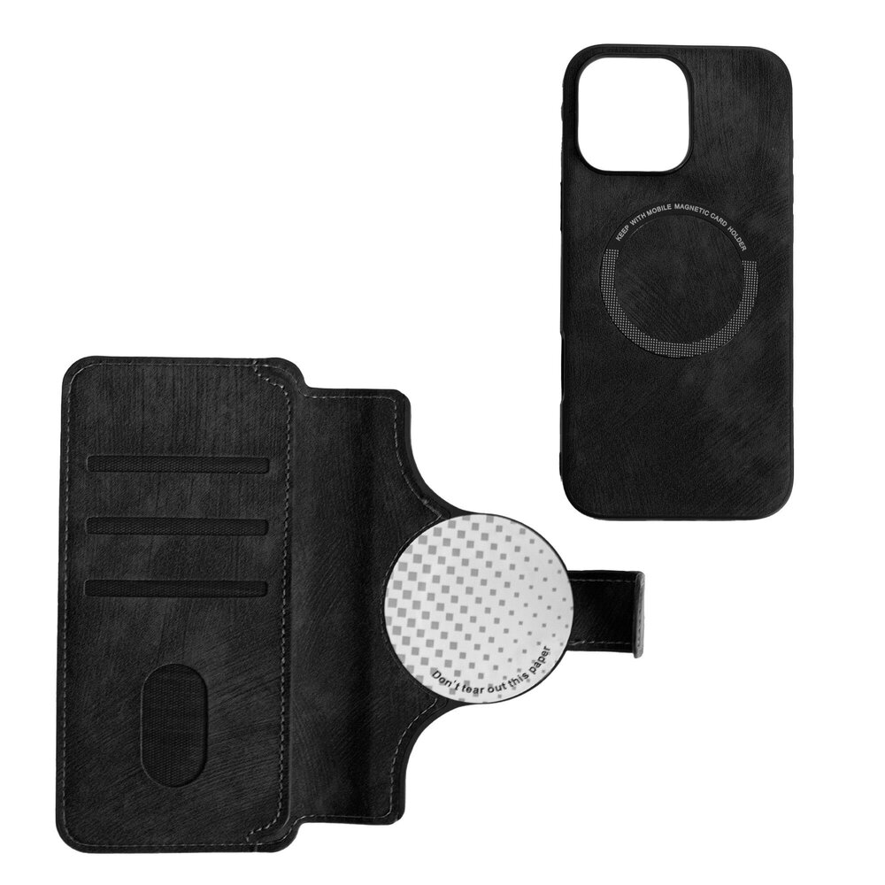 Coverzs Coverzs 2-in-1 MagSafe Book Case iPhone 16 Pro Max (Schwarz) Coverzs Coverzs 2-in-1 MagSafe Book Case iPhone 16 Pro Max (Schwarz)