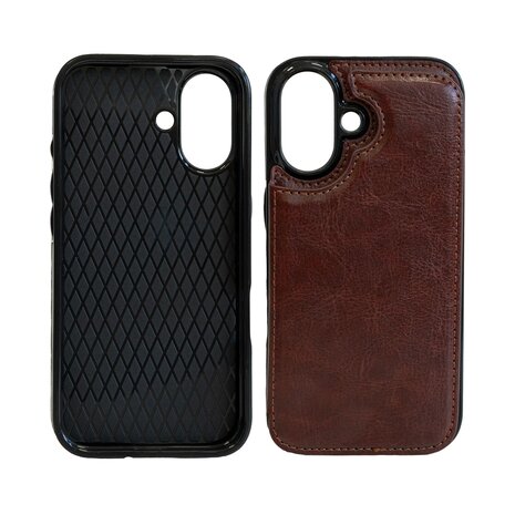 ShieldCase® ShieldCase Wallet Case iPhone 16 (Braun) ShieldCase® ShieldCase Wallet Case iPhone 16 (Braun)