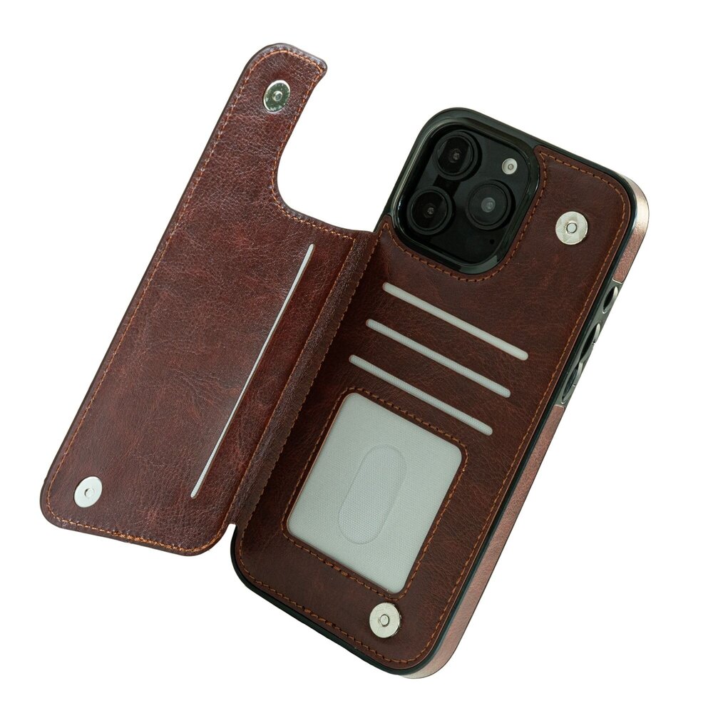 ShieldCase® ShieldCase Wallet Case iPhone 16 Pro (Braun) ShieldCase® ShieldCase Wallet Case iPhone 16 Pro (Braun)