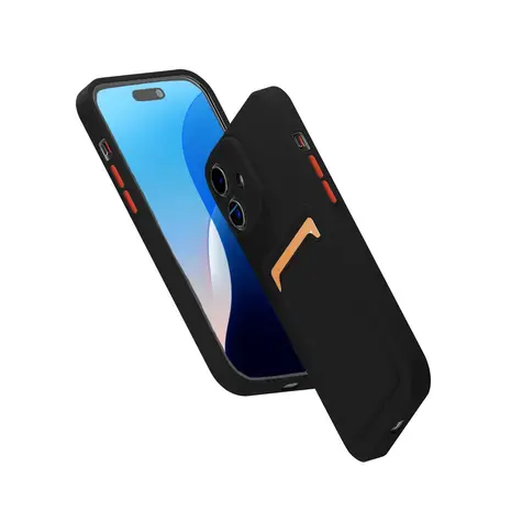 ShieldCase® ShieldCase Back Cover mit Kartenfach iPhone 16 Plus (Schwarz) ShieldCase® ShieldCase Back Cover mit Kartenfach iPhone 16 Plus (Schwarz)