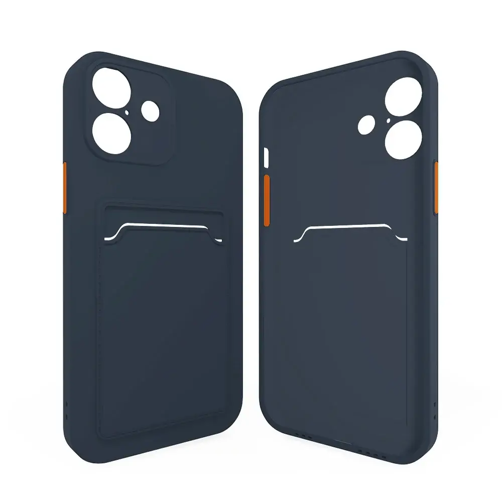 ShieldCase® ShieldCase Back Cover mit Kartenfach iPhone 16 Plus (Dunkelblau) ShieldCase® ShieldCase Back Cover mit Kartenfach iPhone 16 Plus (Dunkelblau)