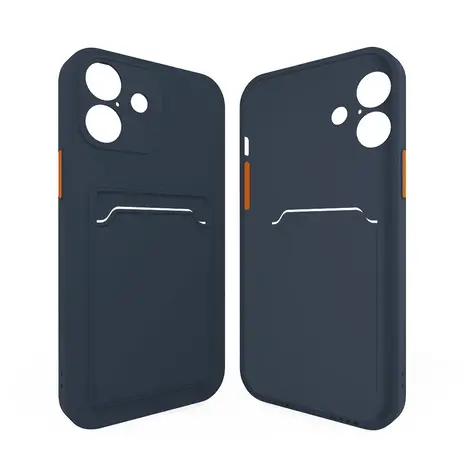 ShieldCase® ShieldCase Back Cover mit Kartenfach iPhone 16 Plus (Dunkelblau) ShieldCase® ShieldCase Back Cover mit Kartenfach iPhone 16 Plus (Dunkelblau)