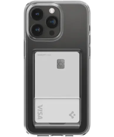 Spigen Spigen iPhone 16 Pro Max Crystal Slot Hülle (Transparent) Spigen Spigen iPhone 16 Pro Max Crystal Slot Hülle (Transparent)