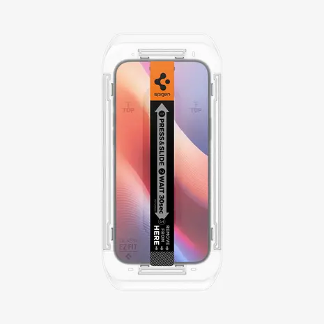 Spigen Spigen iPhone 16 Pro Max EZ Fit GLAS.tR Displayschutzfolie
