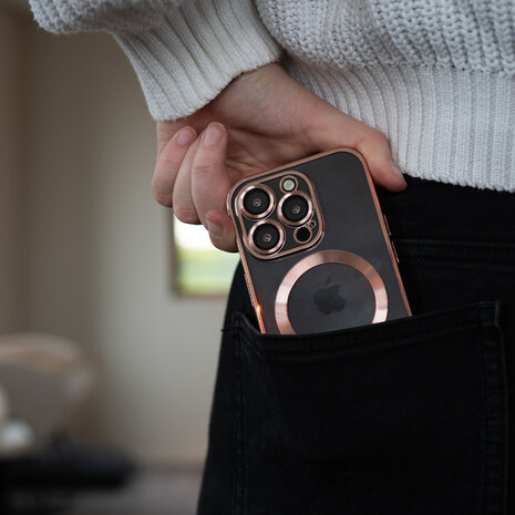 Coverzs Coverzs MagSafe Hülle mit Kameraschutz iPhone 16 Pro Max (Roségold) Coverzs Coverzs MagSafe Hülle mit Kameraschutz iPhone 16 Pro Max (Roségold)