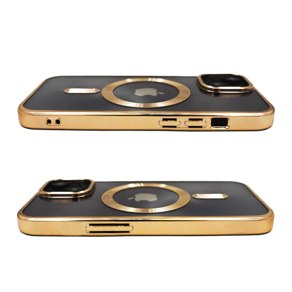 ShieldCase® ShieldCase iPhone 15 Pro MagSafe Hülle mit Kamera-Stoßfänger (Gold) ShieldCase® ShieldCase iPhone 15 Pro MagSafe Hülle mit Kamera-Stoßfänger (Gold)