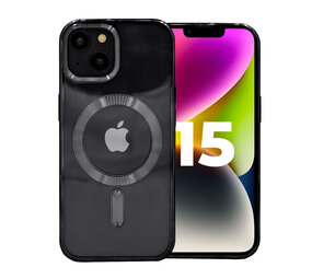 ShieldCase® iPhone 15 Plus MagSafe Hülle mit Stoßstange (Schwarz)