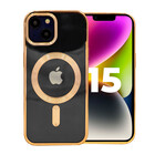ShieldCase® ShieldCase iPhone 15 MagSafe Hülle mit Kamera-Stoßfänger (Gold)
