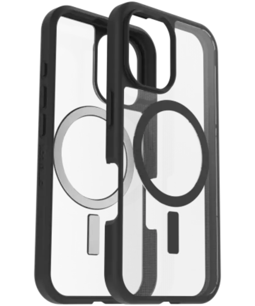 Otterbox OtterBox iPhone 16 React MagSafe Hülle (Schwarz) Otterbox OtterBox iPhone 16 React MagSafe Hülle (Schwarz)
