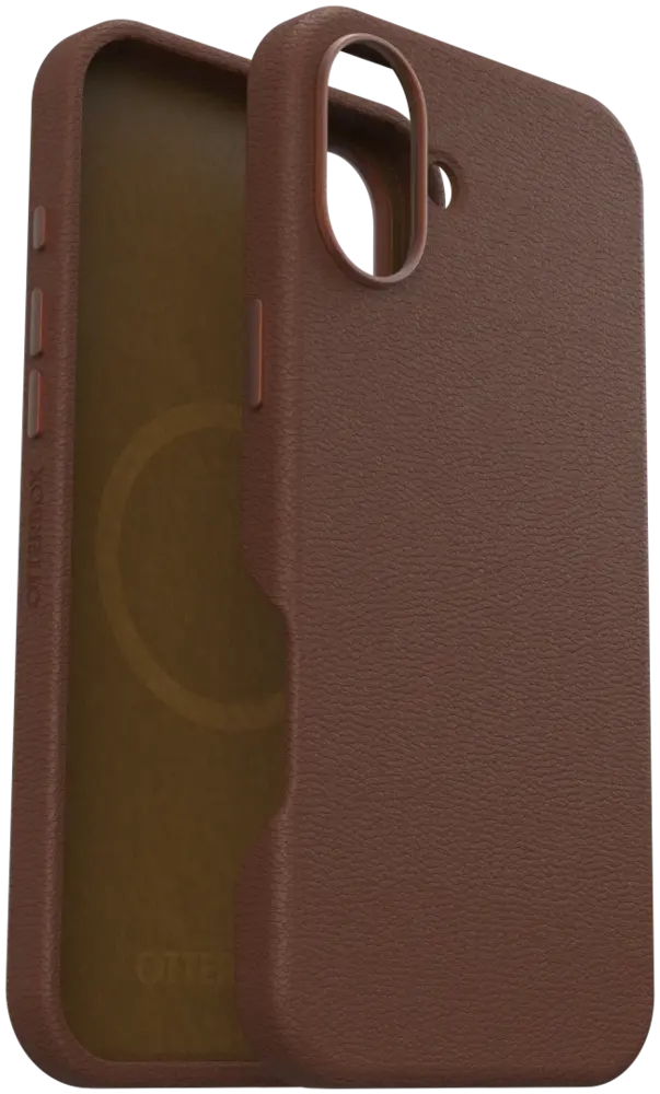 Otterbox OtterBox iPhone 16 Plus Symmetry Cactus Leder Hülle (Braun)