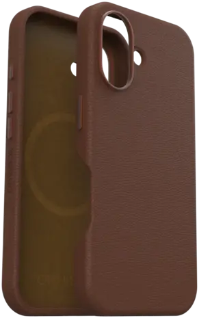 Otterbox OtterBox iPhone 16 Symmetry Cactus Leder Hülle (Braun)
