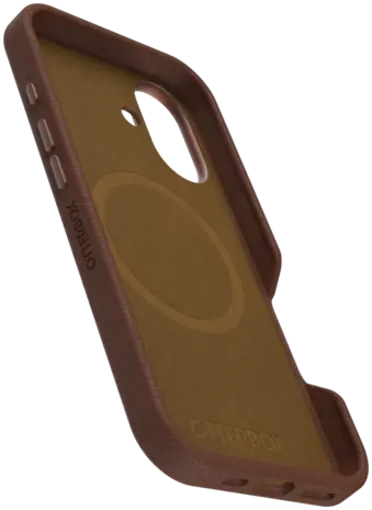 Otterbox OtterBox iPhone 16 Symmetry Cactus Leder Hülle (Braun)