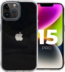 ShieldCase® ShieldCase iPhone 15 Pro Max TPU Hülle mit Stoßstange (Transparent)