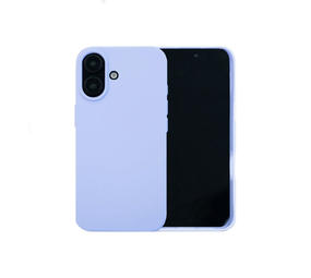 Ceezs Hülle Silikon iPhone 16 (Lila)