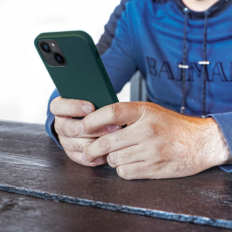 ShieldCase® ShieldCase iPhone 13 Mini Silikonhülle (Dunkelgrün) ShieldCase® ShieldCase iPhone 13 Mini Silikonhülle (Dunkelgrün)