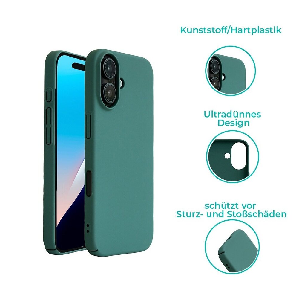 ShieldCase® ShieldCase Ultra Thin Case iPhone 16 (Grün) ShieldCase® ShieldCase Ultra Thin Case iPhone 16 (Grün)
