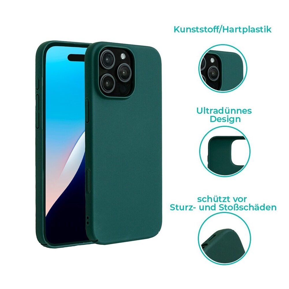 ShieldCase® ShieldCase Ultra Thin Case iPhone 16 Pro (Grün) ShieldCase® ShieldCase Ultra Thin Case iPhone 16 Pro (Grün)