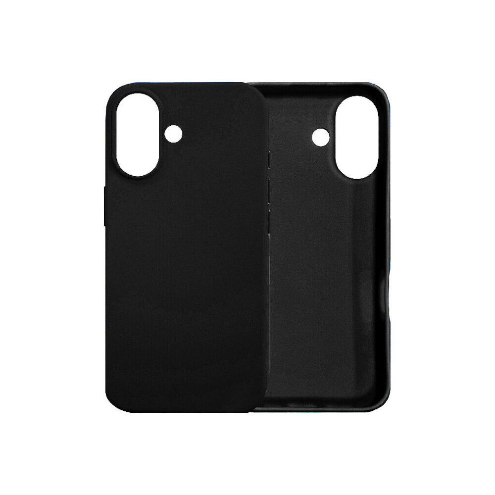 Ceezs Ceezs Hülle Silikon iPhone 16 (Schwarz)