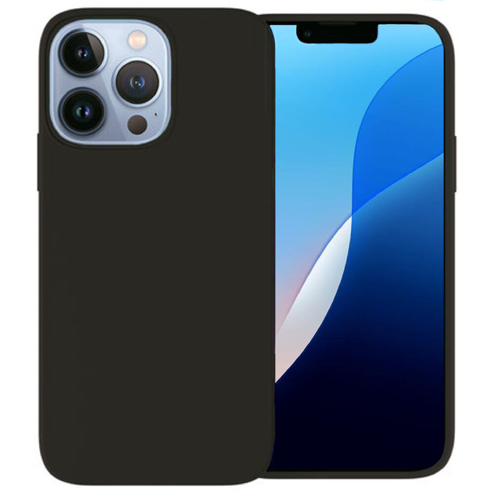 Ceezs Ceezs Hülle Silikon iPhone 16 Pro Max (Schwarz) Ceezs Ceezs Hülle Silikon iPhone 16 Pro Max (Schwarz)