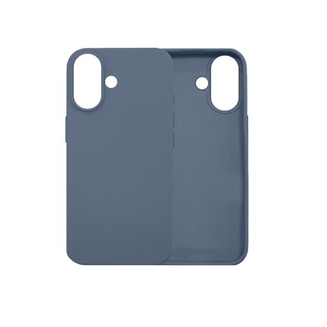 ShieldCase® ShieldCase Silikon Hülle iPhone 16 (Dunkelblau)