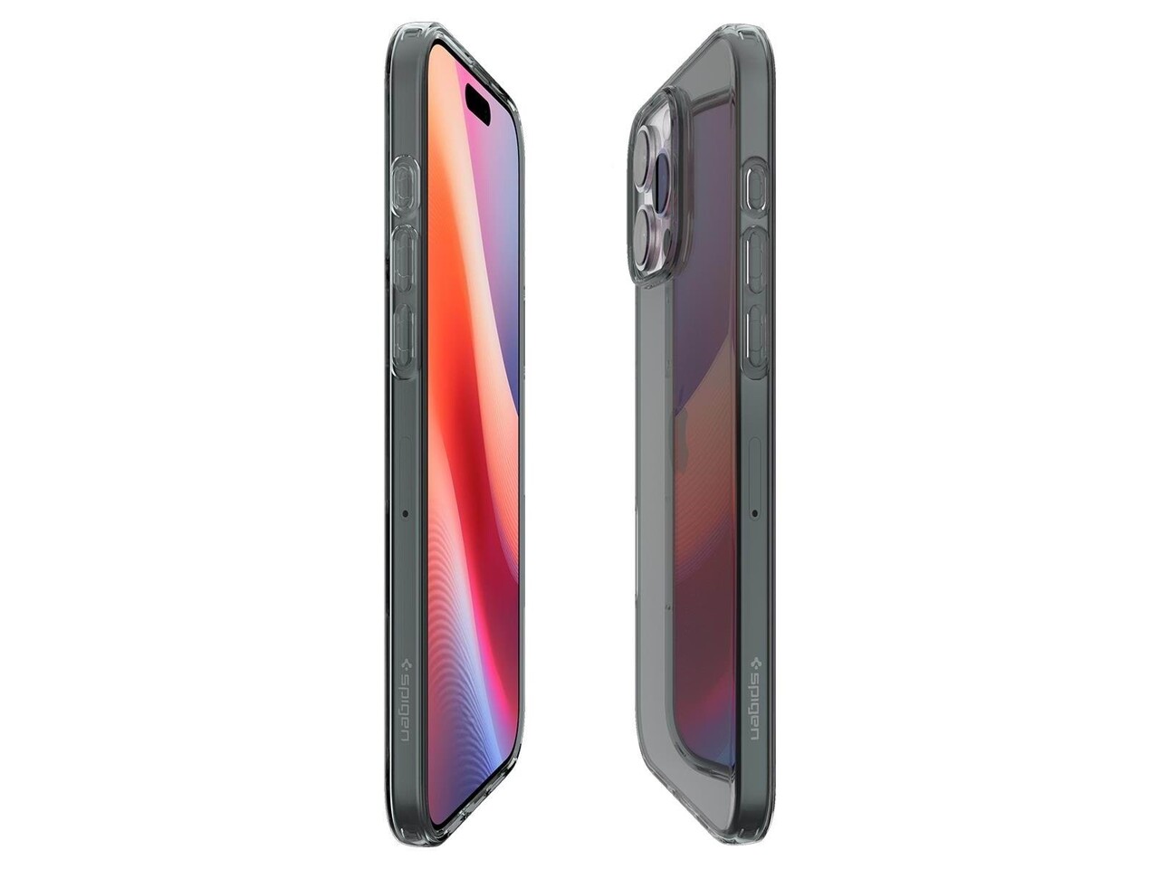Spigen Spigen iPhone 16 Crystal Flex Hülle (Grau) Spigen Spigen iPhone 16 Crystal Flex Hülle (Grau)