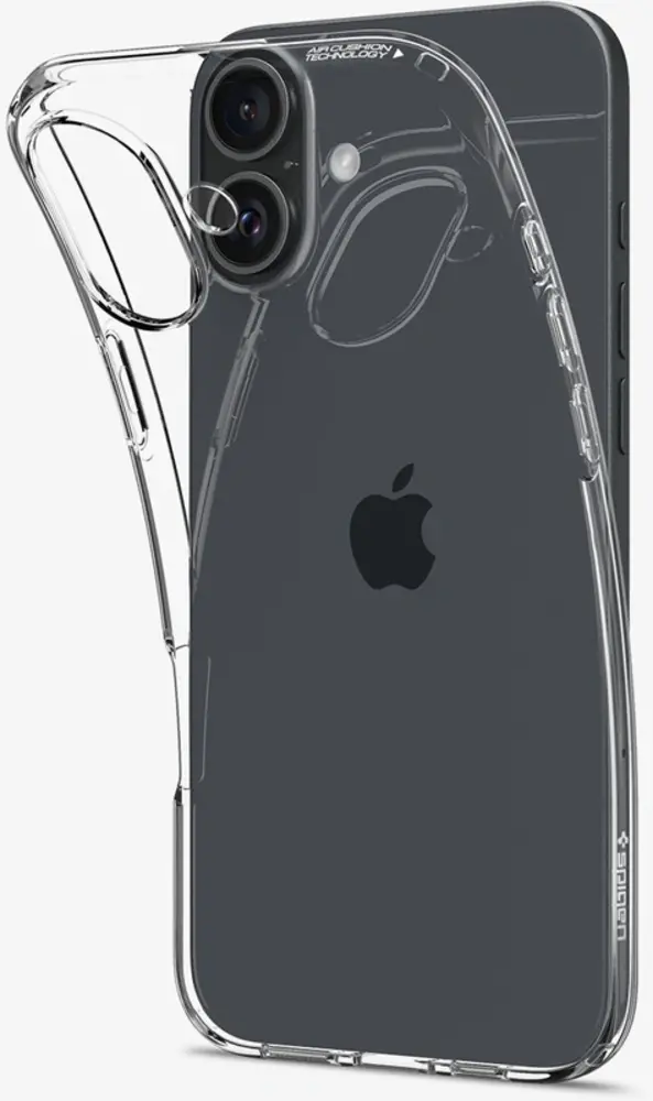 Spigen Spigen iPhone 16 Plus Crystal Flex Hülle (Transparent) Spigen Spigen iPhone 16 Plus Crystal Flex Hülle (Transparent)