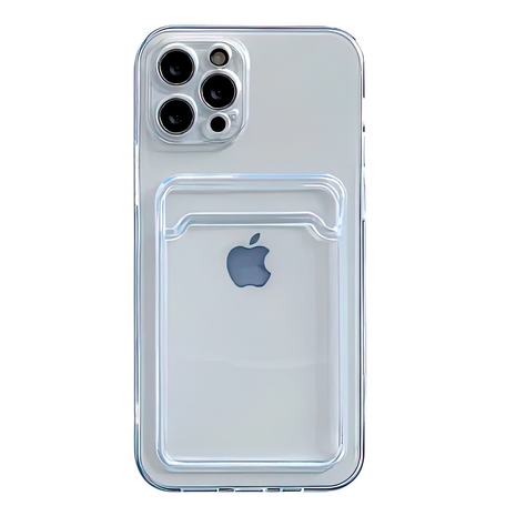 ShieldCase® ShieldCase iPhone 15 Plus TPU Hülle mit Kartenfach (Transparent) ShieldCase® ShieldCase iPhone 15 Plus TPU Hülle mit Kartenfach (Transparent)