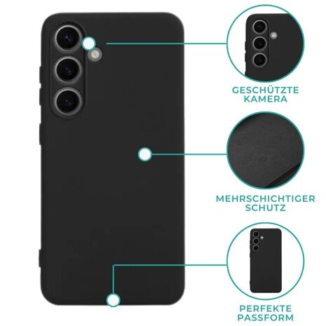 ShieldCase® ShieldCase Samsung Galaxy S23 Silikonhülle (Schwarz) ShieldCase® ShieldCase Samsung Galaxy S23 Silikonhülle (Schwarz)