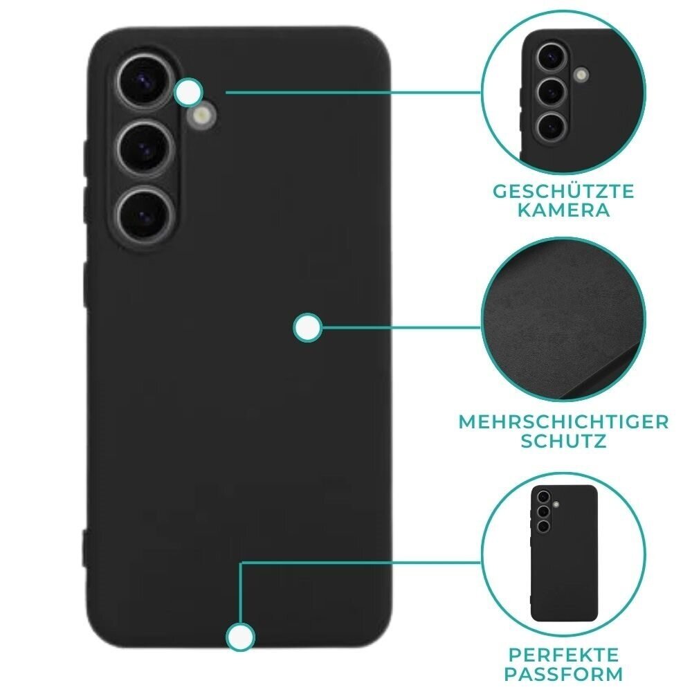 ShieldCase® ShieldCase Samsung Galaxy S23 Plus Silikonhülle (Schwarz) ShieldCase® ShieldCase Samsung Galaxy S23 Plus Silikonhülle (Schwarz)