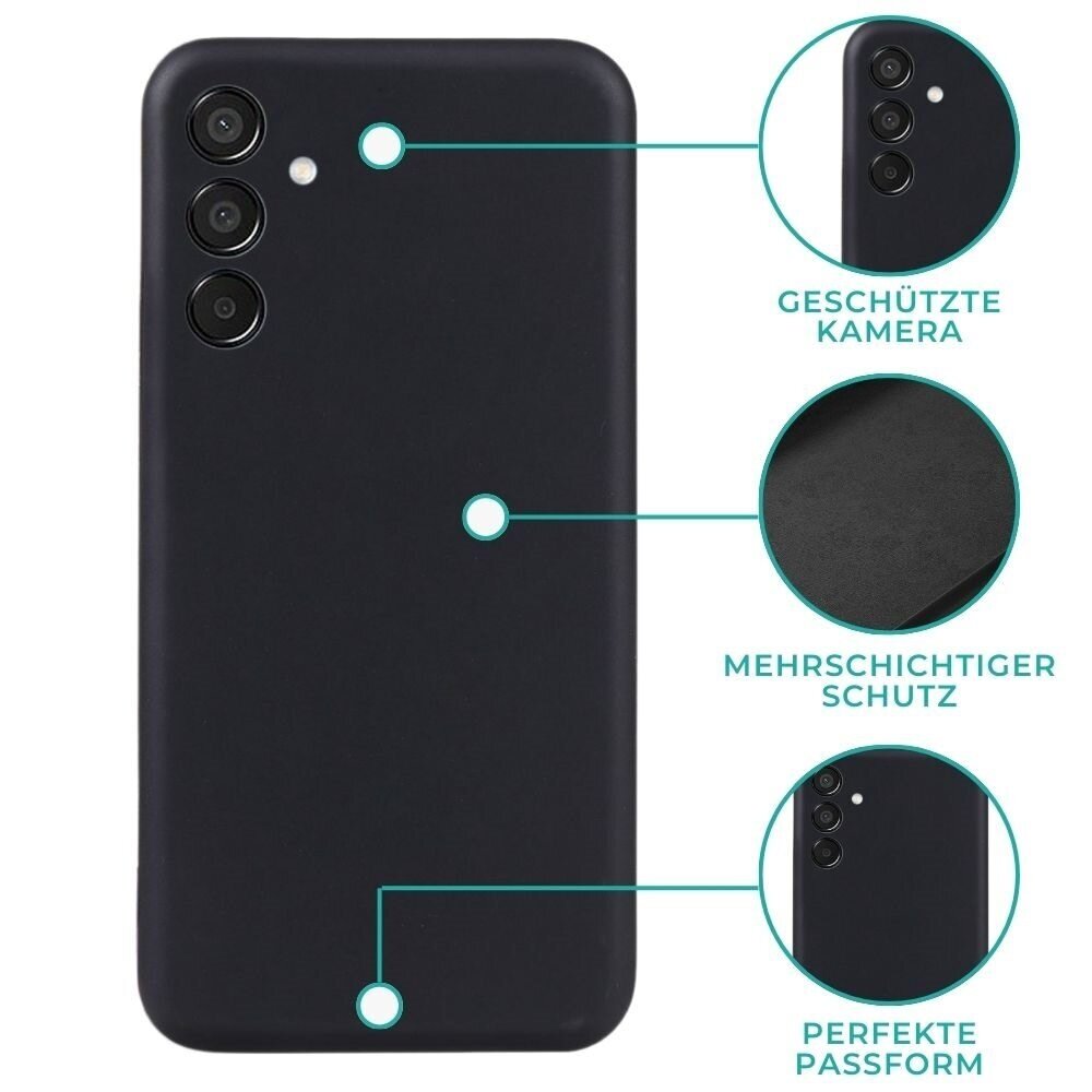 ShieldCase® ShieldCase Samsung Galaxy S21 FE Hülle Silikon (Schwarz) ShieldCase® ShieldCase Samsung Galaxy S21 FE Hülle Silikon (Schwarz)