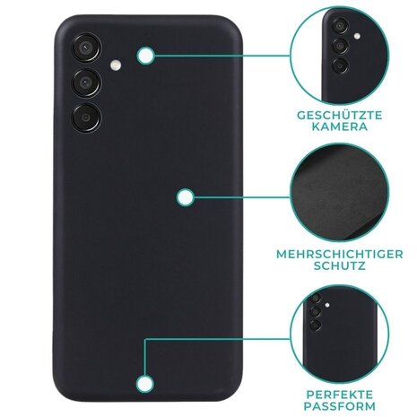 ShieldCase® ShieldCase Samsung Galaxy S21 FE Hülle Silikon (Schwarz) ShieldCase® ShieldCase Samsung Galaxy S21 FE Hülle Silikon (Schwarz)