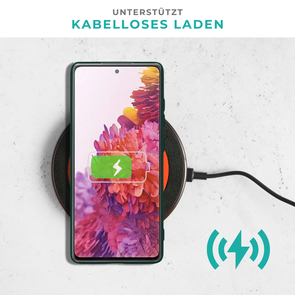 ShieldCase® Shieldcase Samsung Galaxy S20 FE Hülle Silikon (dunkelgrün) ShieldCase® Shieldcase Samsung Galaxy S20 FE Hülle Silikon (dunkelgrün)