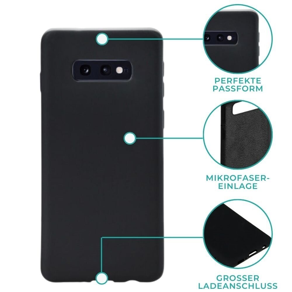 ShieldCase® Shieldcase Samsung Galaxy S10 Plus Hülle Silikon (schwarz)