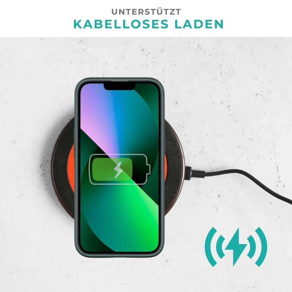 Coverzs Coverzs Luxus Liquid Silikon Case iPhone 12 Pro (Kieferngrün) Coverzs Coverzs Luxus Liquid Silikon Case iPhone 12 Pro (Kieferngrün)