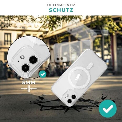 ShieldCase® ShieldCase iPhone 12 Transparente Hülle Magsafe kompatibel ShieldCase® ShieldCase iPhone 12 Transparente Hülle Magsafe kompatibel