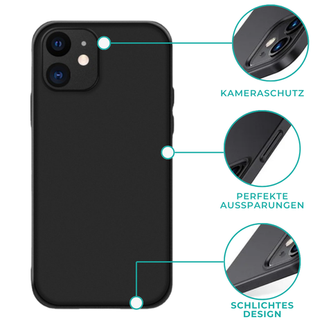 ShieldCase® Shieldcase iPhone 12 Mini Ultra Slim Case (Schwarz) ShieldCase® Shieldcase iPhone 12 Mini Ultra Slim Case (Schwarz)