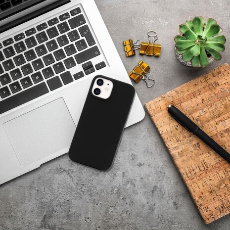 ShieldCase® ShieldCase iPhone 12 Mini Silikon Case (schwarz) ShieldCase® ShieldCase iPhone 12 Mini Silikon Case (schwarz)